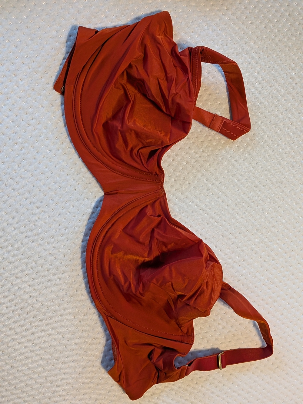 CUUP The Scoop Micro Bra in Mars Rust